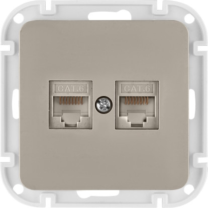 Розетка Bylectrica РК216-6512 (песочный)