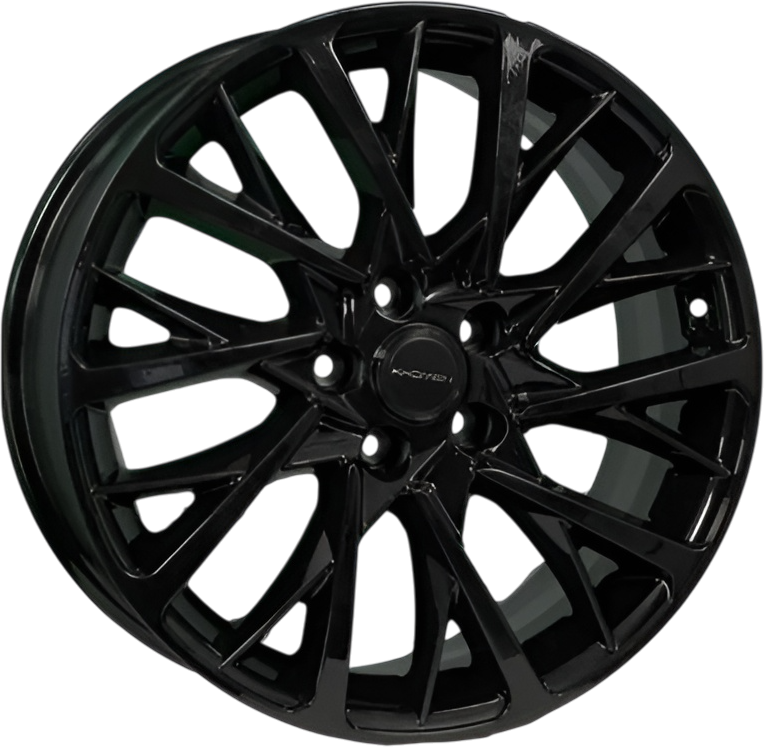 Литой диск Khomen KHW1804 Chery Tiggo 8/8 Pro 18x7.5" 5x108мм DIA 60.1мм ET 47мм (Black)