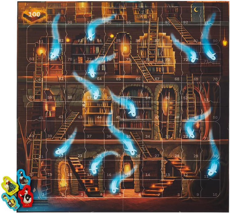 Набор игр Konik Games Змеи и лестницы + гусек / KG0025 — фото 3