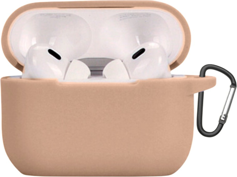 Чехол для наушников Bingo Silicone для Apple AirPods Pro 2 (чай с молоком)