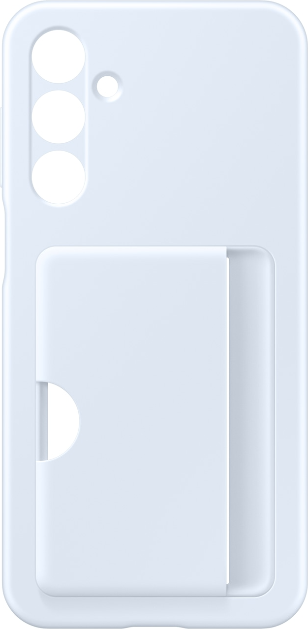 Чехол-накладка Samsung Card Slot Case для Galaxy A16 / EF-OA166TLEGRU (голубой)