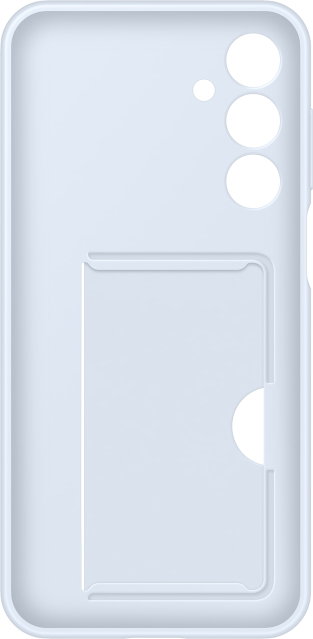 Чехол-накладка Samsung Card Slot Case для Galaxy A16 / EF-OA166TLEGRU (голубой) — фото 5