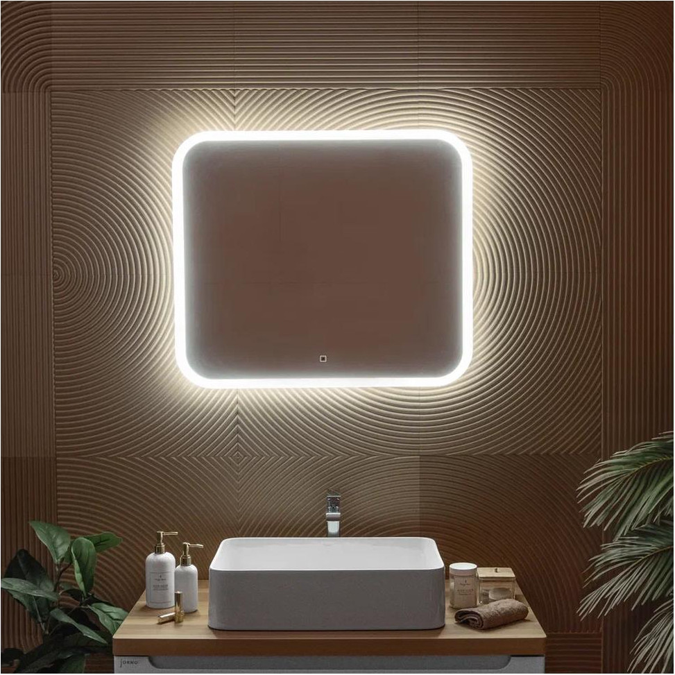 Зеркало Silver Mirrors Стив 80x68 / LED-00003012