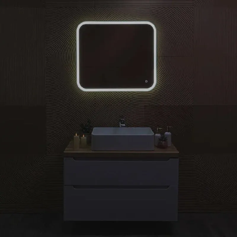 Зеркало Silver Mirrors Стив 80x70 / LED-00002907 — фото 4