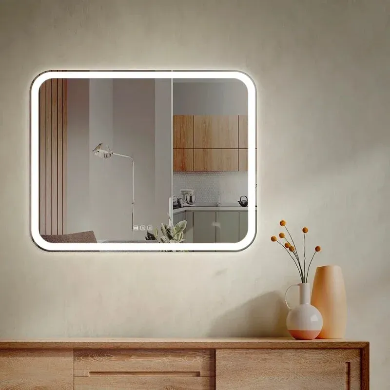 Зеркало Silver Mirrors Stiv neo P.2 100x80 / LED-00003046