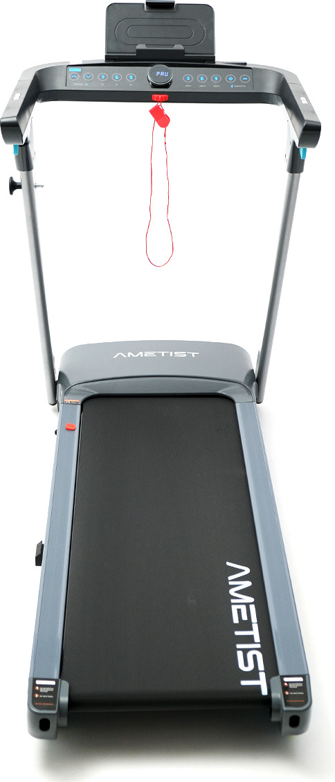 Электрическая беговая дорожка AMETIST Health Way (серый) — фото 3