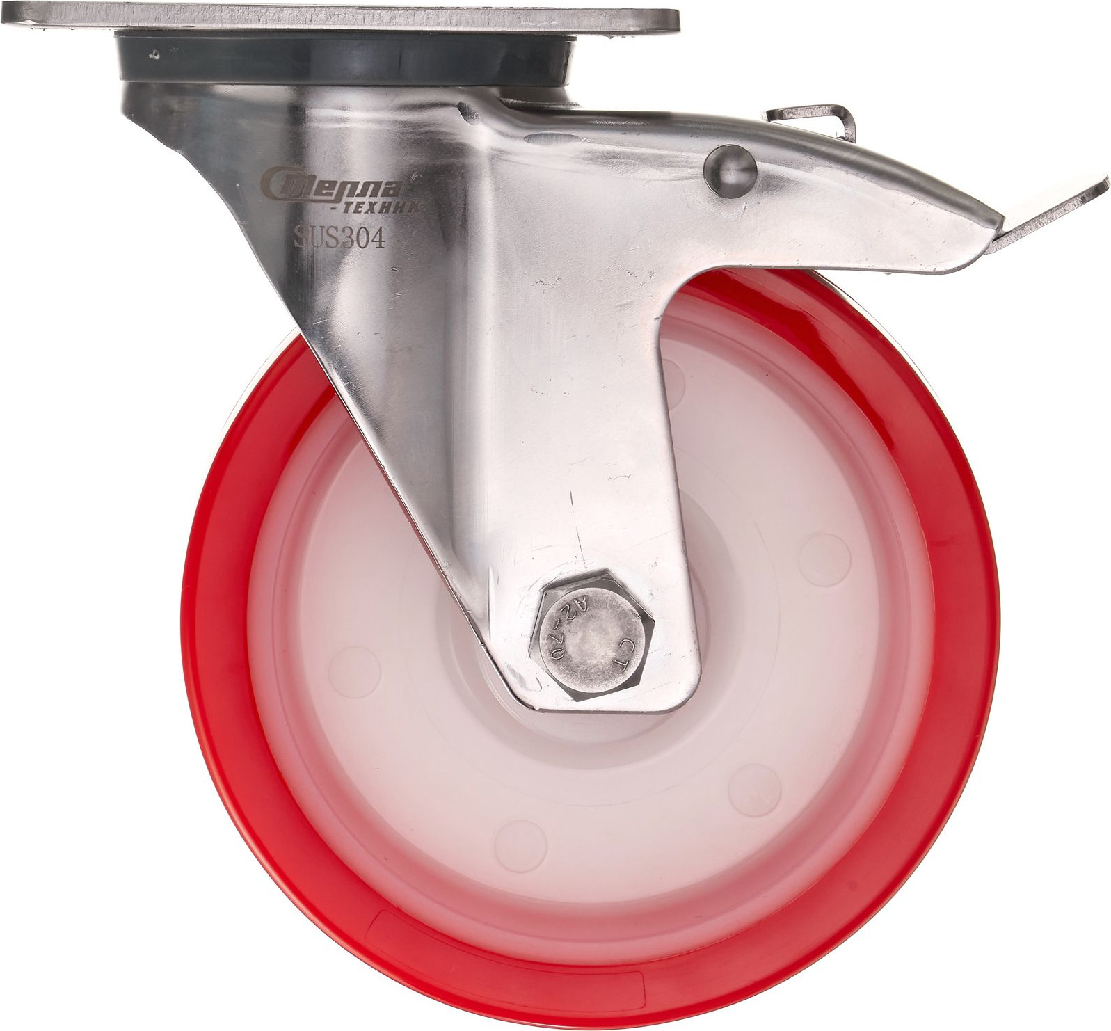 Колесо для тележки складской Стелла-техник 6903-125 — фото 2