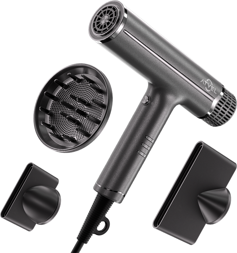 Фен Atvel AirJet HD6 Gray 81201