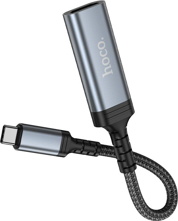 Кабель/переходник Hoco UA43A Type-C-HDMI (металлик) — фото 2