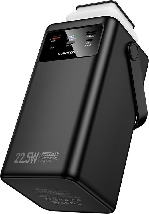 Портативное зарядное устройство Borofone BJ65B 80000mAh (черный) — фото 6
