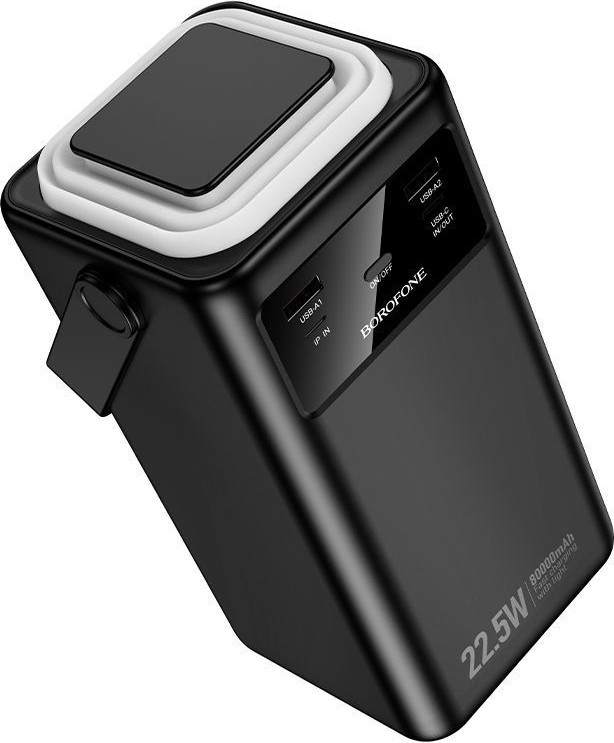 Портативное зарядное устройство Borofone BJ65B 80000mAh (черный) — фото 2
