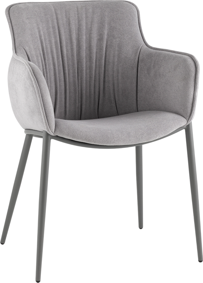 Стул Stool Group Твигги / LV-118-RlS-08-7005 (шенилл серый/серый)