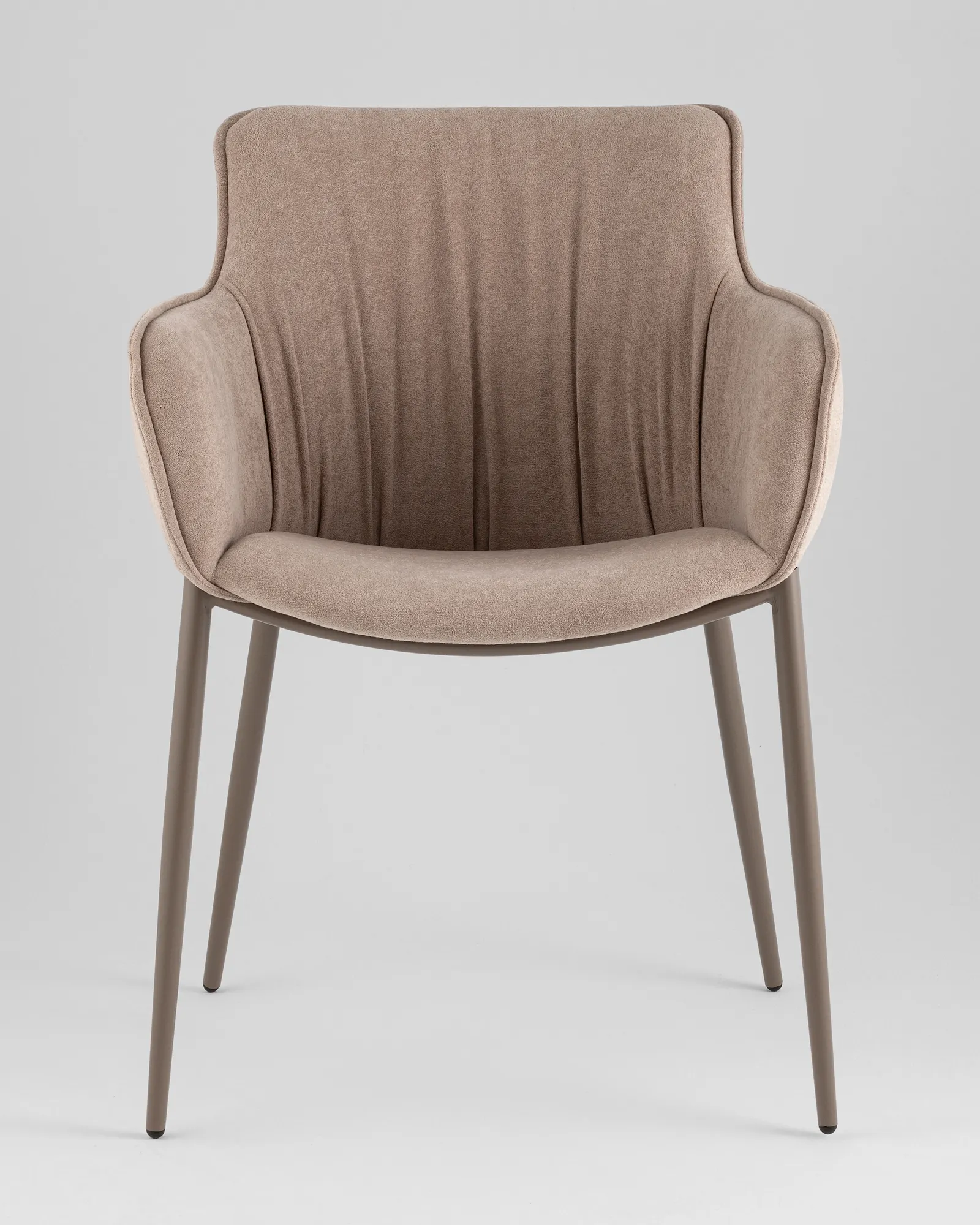 Стул Stool Group Твигги / LV-118-RlL-08-7006 (шенилл бежевый/бежево-серый) — фото 3