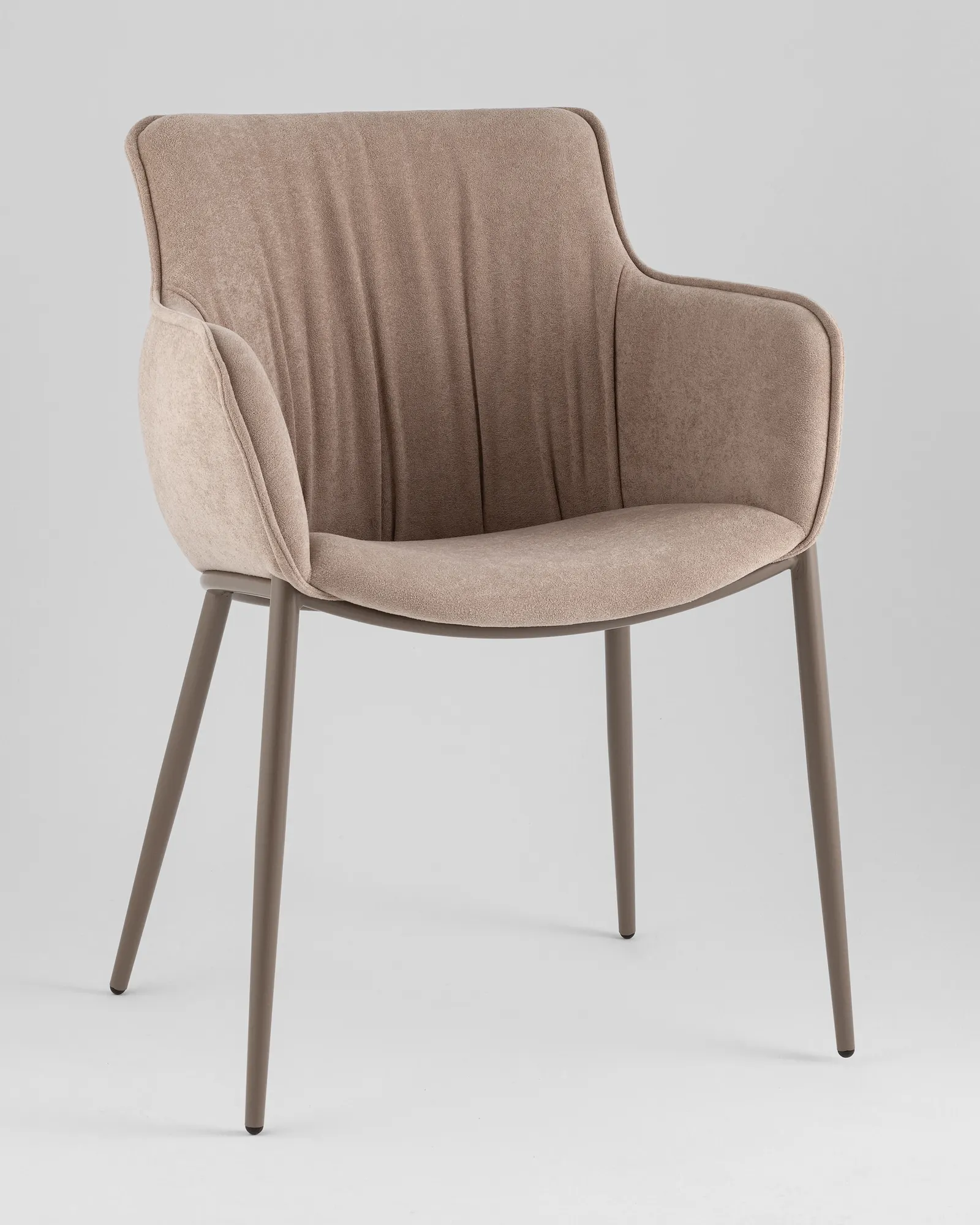 Стул Stool Group Твигги / LV-118-RlL-08-7006 (шенилл бежевый/бежево-серый) — фото 2