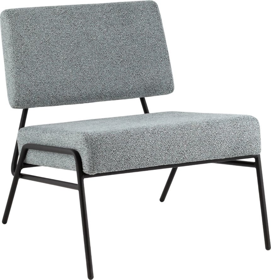 Стул Stool Group Теллинг / LV-116-M77-01 (шенилл серо-синий)