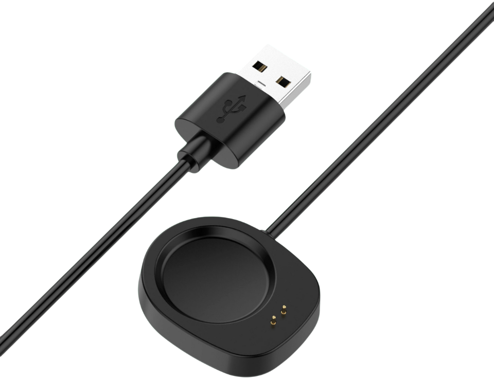 Зарядный кабель Bingo для Amazfit T-Rex 3/Balance (черный)