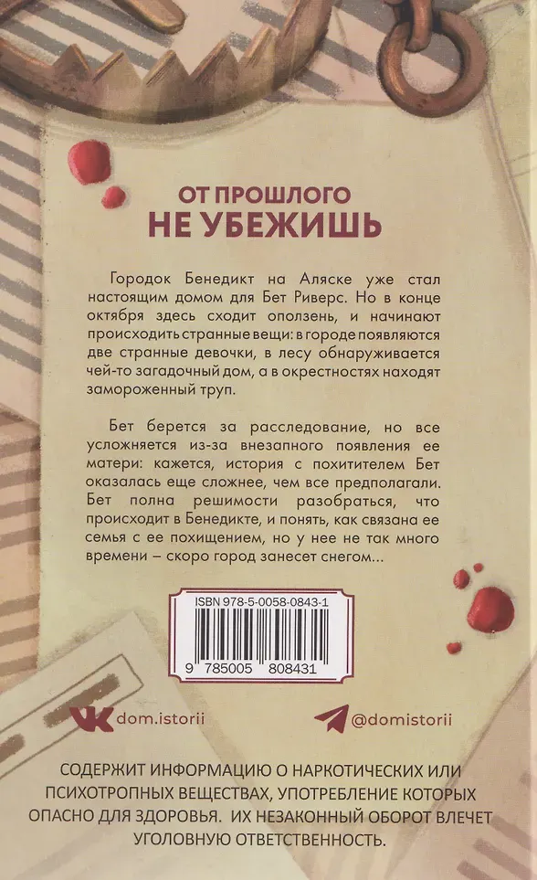 Художественная книга Дом историй Холодный ветер (Шелтон П. 9785005808431) — фото 2