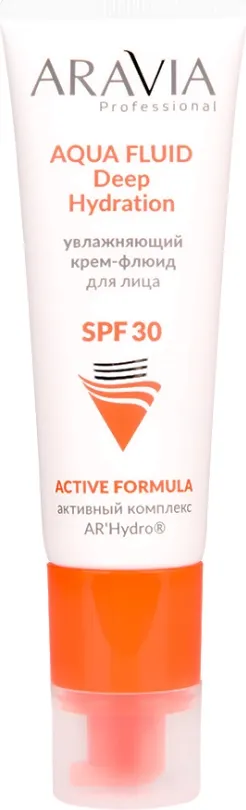 Крем для лица Aravia Professional Deep Hydration Aqua Fluid SPF 30 (50мл)