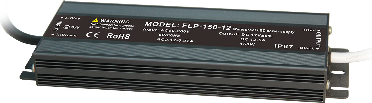 Блок питания для светодиодной ленты Gauss 150W 24V IP67 / 202022150