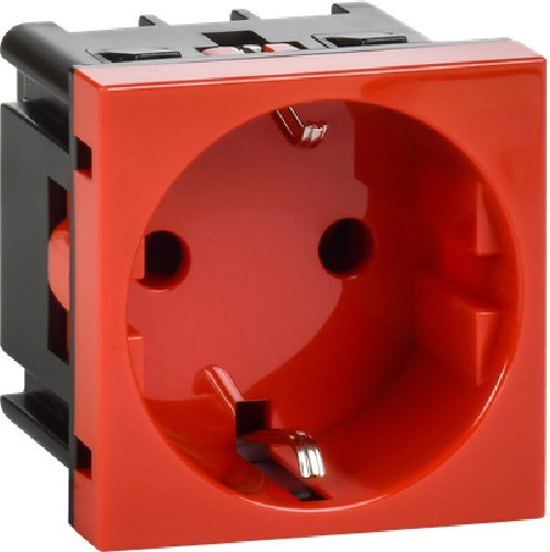 Розетка IEK 4525046 (красный)