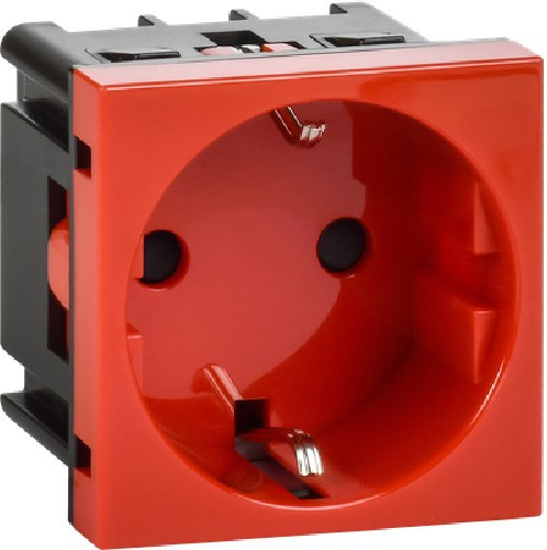 Розетка IEK 4525047 (красный)