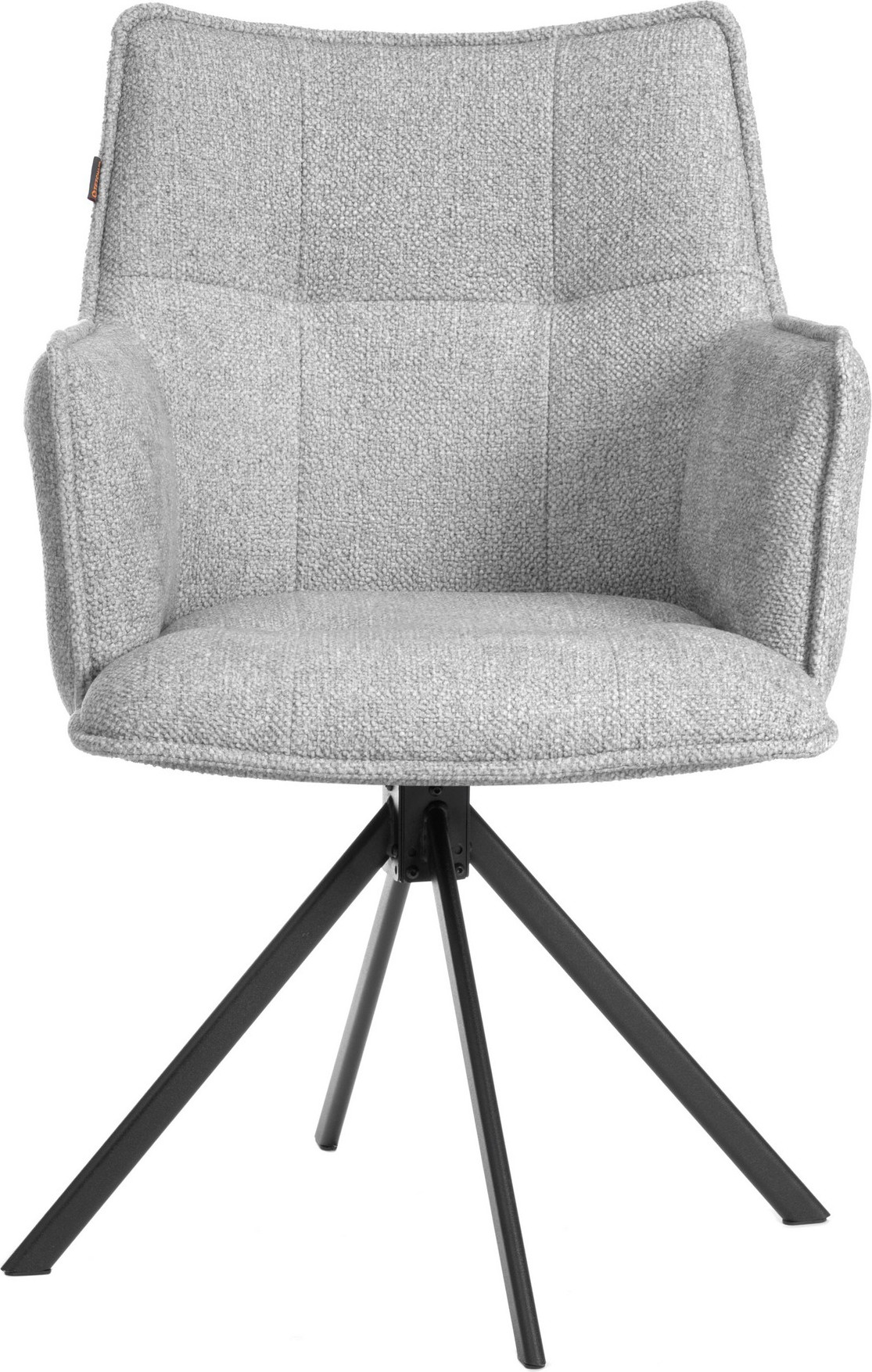 Кресло мягкое Tetchair Lutz (велюр/букле, VT shape silver) — фото 5
