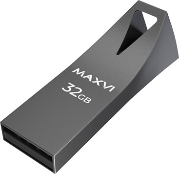 USB flash накопитель Maxvi MK2 32GB (темно-серый)