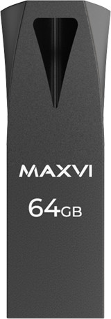 USB flash накопитель Maxvi MK2 64GB (темно-серый) — фото 3