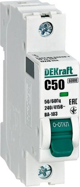 Выключатель автоматический DEKraft 12278DEK