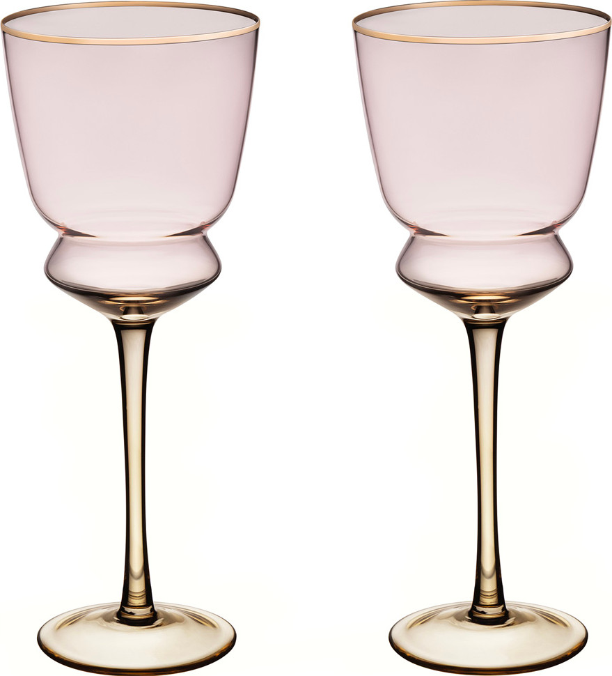 Набор бокалов Lefard Twist&Shine Pink 687-002