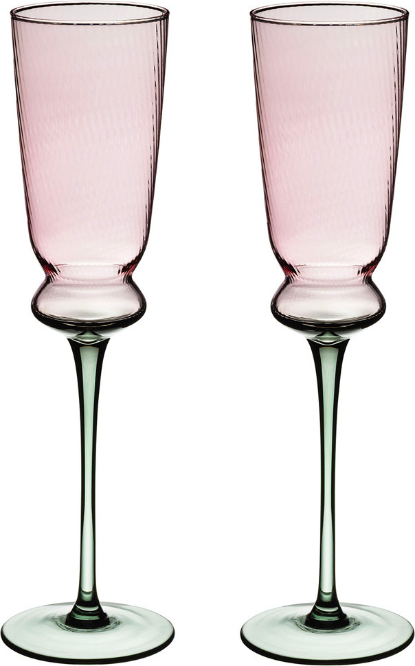 Набор бокалов Lefard Twist&Shine Green 687-023 (2шт)