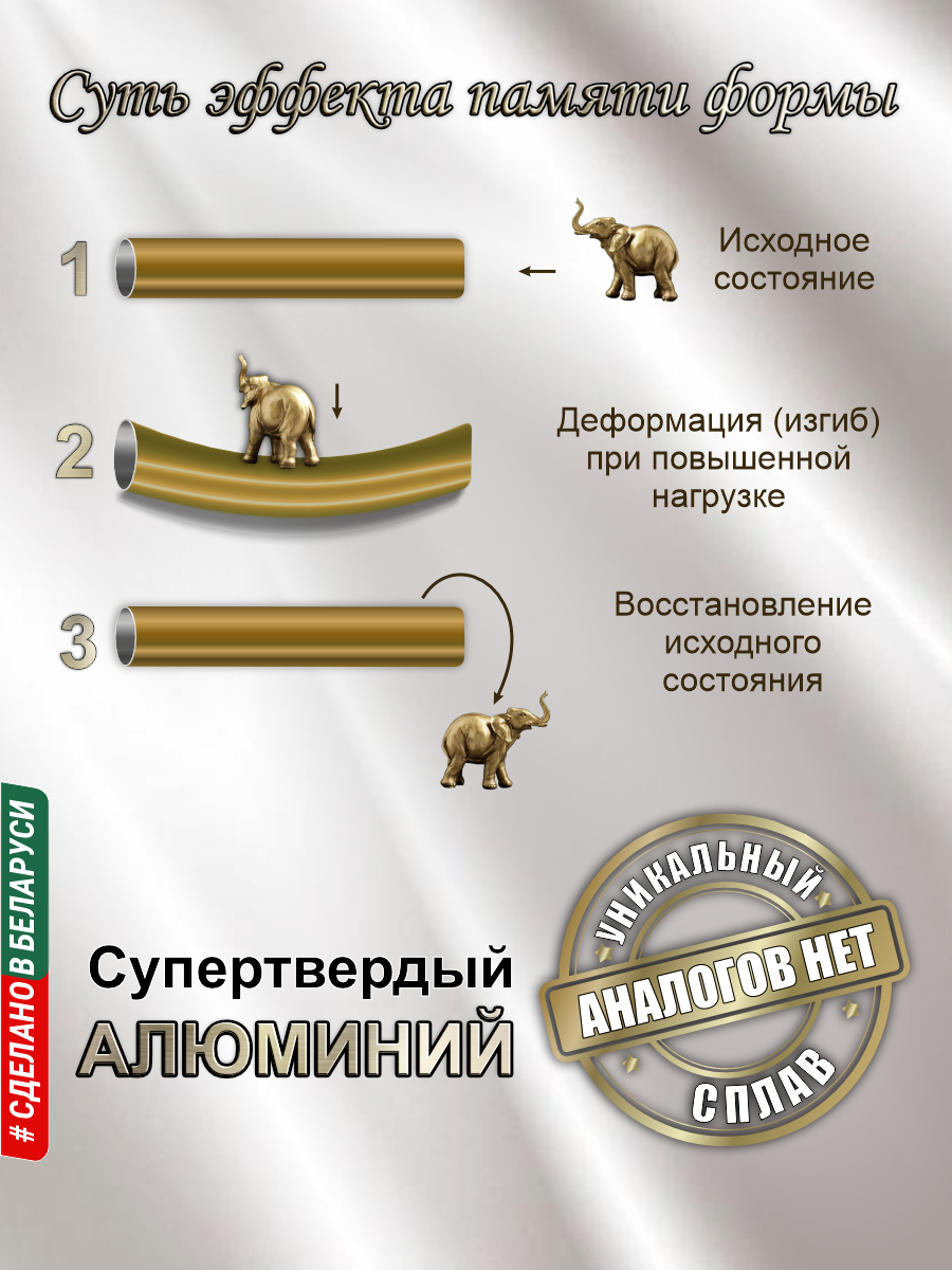 Сушилка для белья Comfort Alumin Group Потолочная Алюминиевая Bronze Style 7 прутьев 1.7м (бронзовый) — фото 4