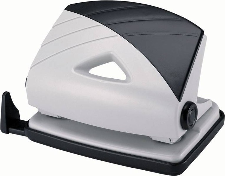 Дырокол KW-Trio Bias Smart 091Q0 (черный/серый)