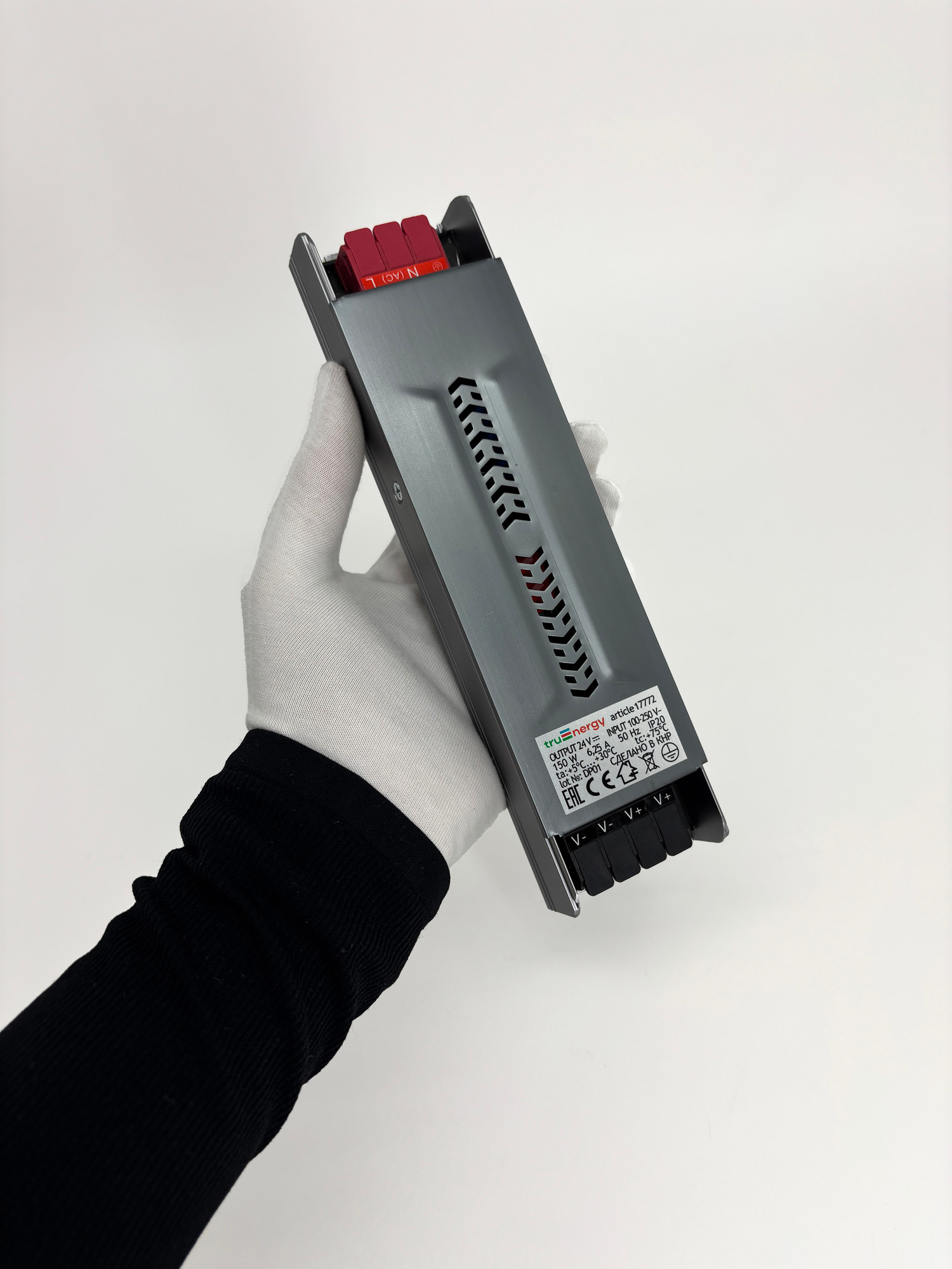Блок питания для светодиодной ленты Truenergy 24V 150W IP20 / 17772 — фото 4