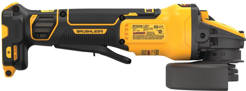 Профессиональная угловая шлифмашина DeWalt DCG416B — фото 3