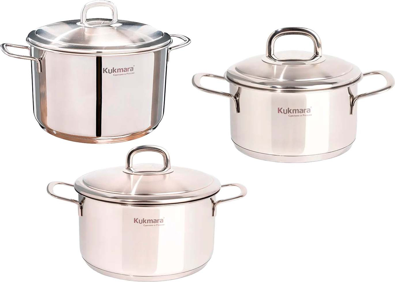 Набор кастрюль Kukmara Safia / SF-CA153040G