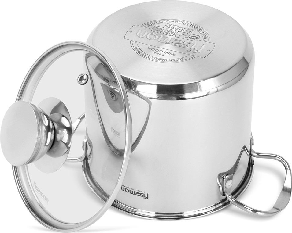 Кастрюля Fissman Mini Cook 5508 — фото 4