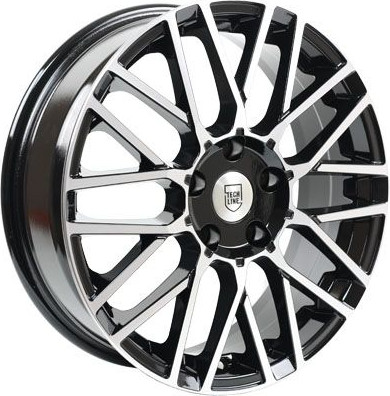 Литой диск TechLine 739 17x6.5" 5x114.3мм DIA 54.1мм ET 45мм BD