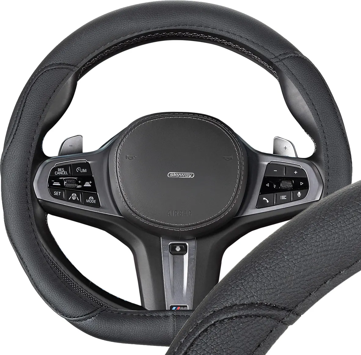Оплетка на руль Skyway Design Drift-4 S / S01102531 (черный) — фото 2