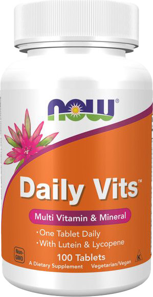 Витаминно-минеральный комплекс NOW Daily Vits (120 капсул)