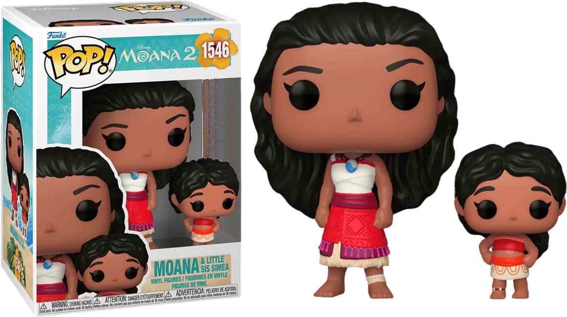 Набор фигурок коллекционных Funko POP! Дисней. Моана и Симеа / 79736 — фото 2