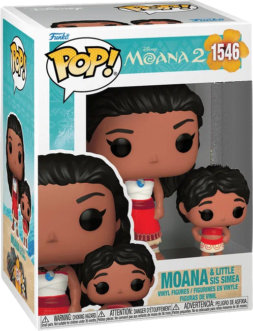 Набор фигурок коллекционных Funko POP! Дисней. Моана и Симеа / 79736 — фото 3