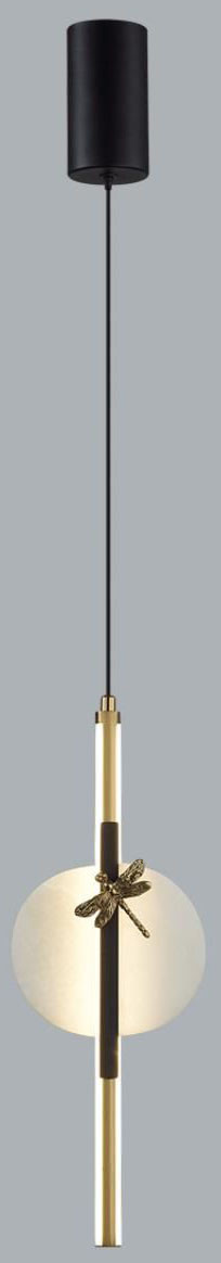 Потолочный светильник Odeon Light Strekoza 5413/12L