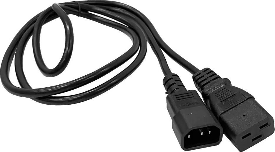 Шнур сетевой Lanmaster LAN-PP19/14-1.5-BK