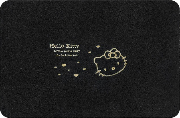 Коврик грязезащитный Qingdao Graceline Creative (40x60, Hello-Kitty-Black)
