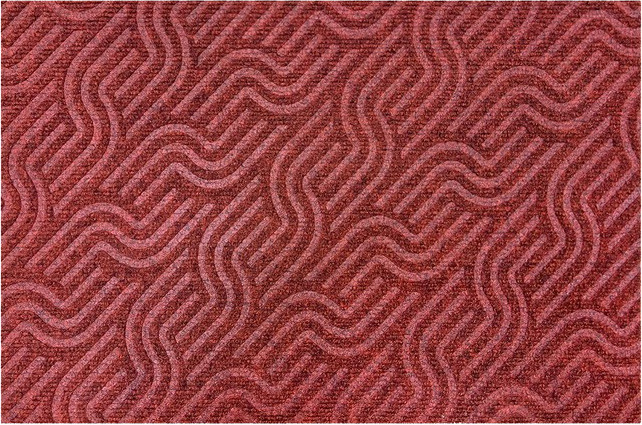 Коврик грязезащитный Qingdao Graceline Line Mat (40x60, T-004-Black-Red)