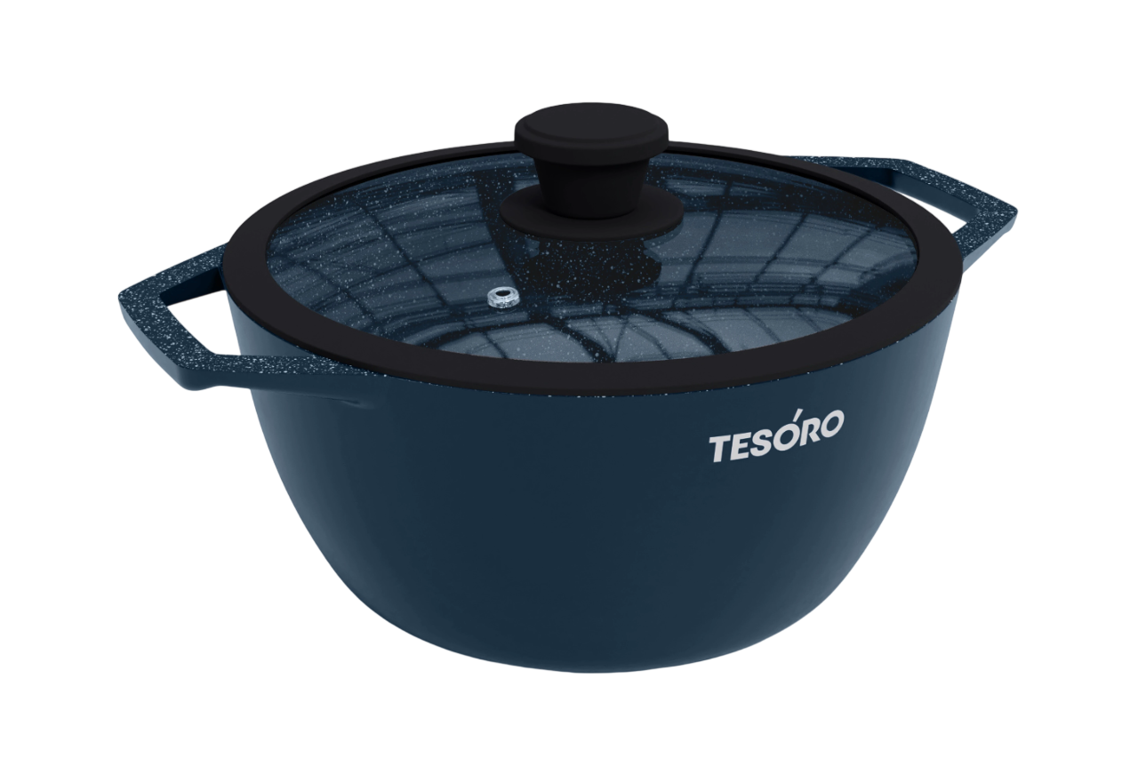 Кастрюля Tesoro Florence Induction Total Blue TF6640tbi