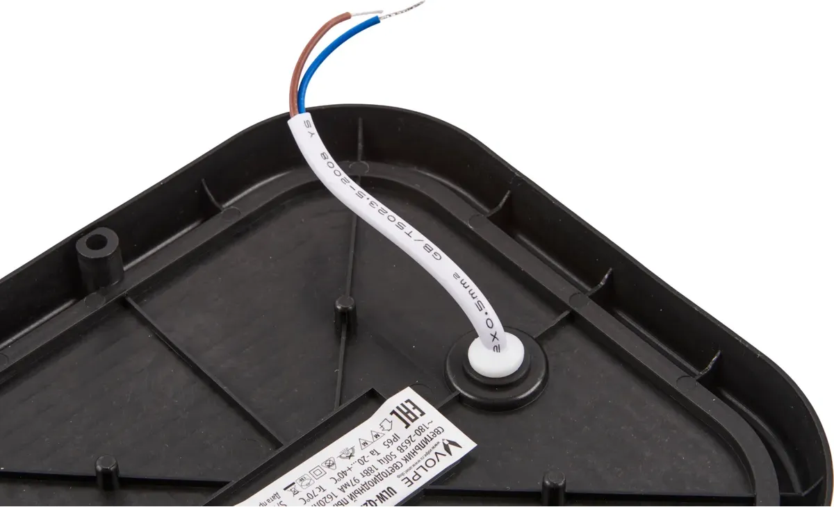 Светильник ЖКХ Volpe ULW-Q229 24W/4000K IP65 BLACK / UL-00013195 — фото 5