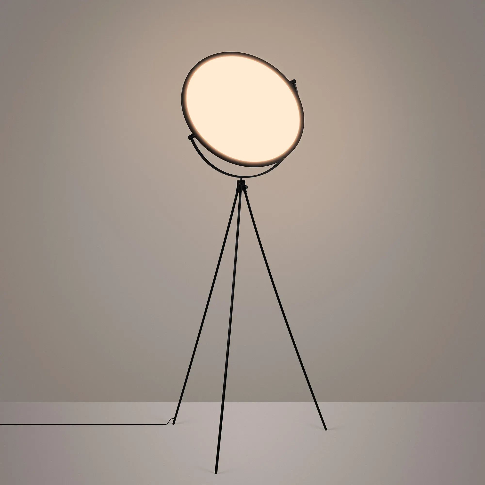 Торшер Arlight SP-LUNAR-FLOOR-D660-35W Dim-to-Warm BK 120 deg 230V / 056252 — фото 6