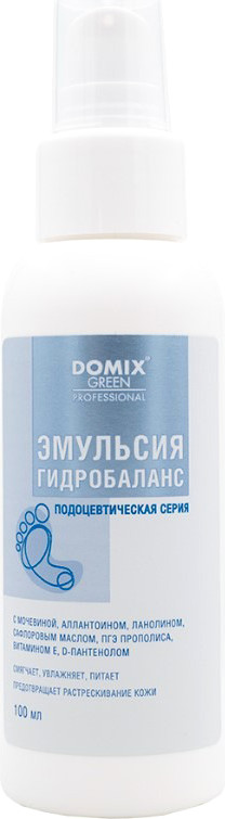 Крем для ног Domix Green Эмульсия Гидробаланс (100мл)